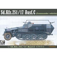 AFV 클럽 1대35 Sd.kfz.251.17 하노마그 지휘형 프라모델