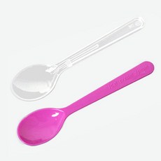 쿡앤락 다회용 일회용 아이스크림스푼 대, 100개