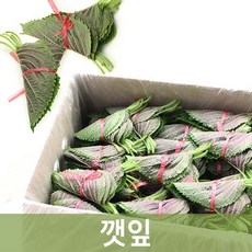 국내산 깻잎 2kg내외 - 깻잎김치 장아찌 쌈채소 두리반농산, 1박스