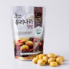 밤뜨래 우리나라 맛밤, 80g, 10봉
