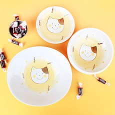 일본 헨느 도자기 후다다 캐릭터 강아지(PUPPY) 3P Set