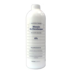 우신 알앤비 오투 염색 산화제 (탈색제) 6% 1000ml, 1개