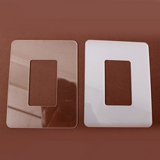 빠띠라인 아크릴 스위치 커버 3종택1 아크릴스위치커버 인테리어 스위치커버 선물 판촉, 소형투명