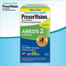 PreserVision 프레저비전 아이 비타민 & 미네랄 AREDS 2 포뮬러 210 소프트젤, 바슈롬 프리져비전 아레즈2 210, 1개, 210정