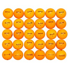 볼빅 칼라볼(살구)A+급30알 골프 로스트볼, 살구