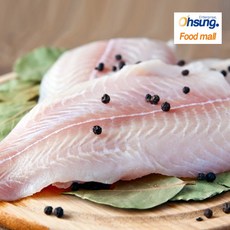 [오성식품] 팡가시우스트라/횟감(참메기살) 5kg, 1개