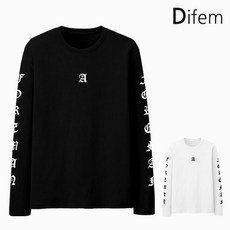 디프엠 긴팔 A포맨 남녀공용 티셔츠
