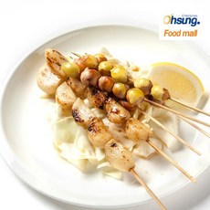 [오성식품] 은행꼬치(337g내외 40꼬치) 대성 꼬치, 350g, 6개