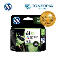 HP 정품잉크 NO.61XL 대용량, 04_대용량 컬러(COLOR), 1개