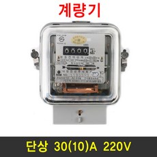 태원 계량기 단상(220V) 30A(리퍼상품) 전기계량기, 1개