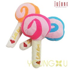 쥬쥬베 막대사탕 봉제 장난감 14cm, 랜덤발송, 1개, 1개