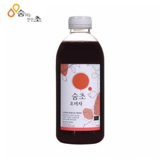 숨가득 전통장인의 수제 천연발효 감식초 숨초 오미자 3년 발효 자연 식초, 1kg, 2개