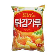 (무)곰표 튀김가루1kgX10개, 1