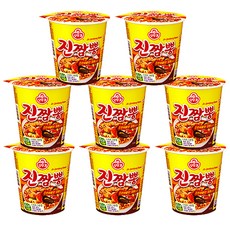 오뚜기 진짬뽕 작은컵, 8개