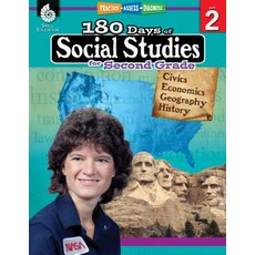 180 Days of Social Studies for Second Grade (Grade 2): Practice Assess Diagnose Paperback, Shell Education Pub