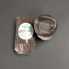 노르딕 28mm 색지 머핀컵 200장 유산지컵, 초코, 1개