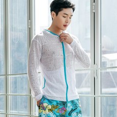 남자비치가디건