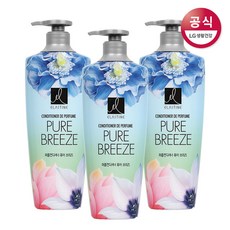 엘라스틴 퍼퓸 퓨어브리즈 컨디셔너 600mlx3개, 600ml, 3개