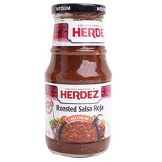 헤르데즈 로스티드 살사 로자 미디움, 445g, 1개