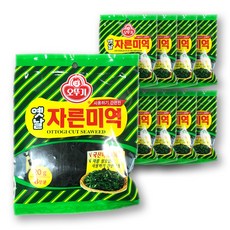 예이니종합물류 오뚜기 옛날 자른미역 9개(20g*9개) 해조류 다시마부각 조미김자반 톳, 9개, 20g