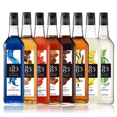 1883시럽 바닐라 카라멜 헤이즐넛 블루큐라소 자몽 1000ml, 03 1883시럽 1000ml 헤이즐넛