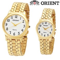 오리엔트 [Orient] [ORIENT]오리엔트 국내생산 클래식정장 골드 메탈밴드손목시계 무상AS