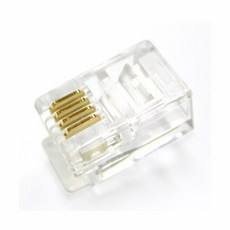 [서울닷컴][신상품][패션](PLUG MASTER) 6P4C(100EA) RJ-11 플러그W756972, 단일상품