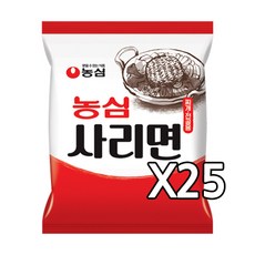 농심 사리면 110g, 25개