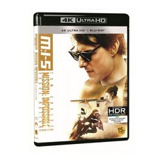 블루레이 미션 임파서블 : 로그 네이션 4K UHD+2D (2disc), 1개