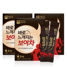 악마다이어트 바로 느껴지는 보이차, 1g, 21개입, 3박스