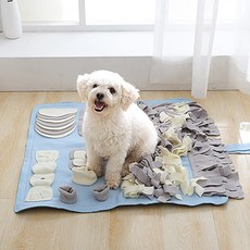  보보스 파스텔 노즈워크-특대형(강아지 장난감 킁킁볼 코담요) 노즈워크/IQ, 핑크, 1개 