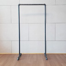 튼튼한 파이프행거 행거, 01.1단행거 500x1000(흑관)
