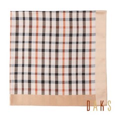 닥스 기본체크 손수건 DDO1215