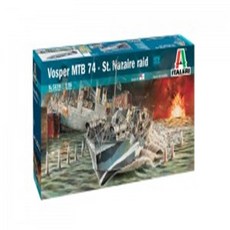 Italeri 35스케일 Vosper MTB 74 "St. Nazaire Raid" 프라모델