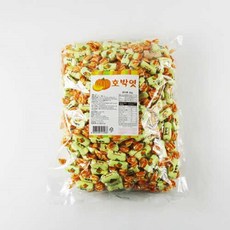호박엿 벌크 2kg X 4 사탕/젤리/껌/간식/과자, 단일 수량