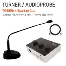 TURNER TG859b + AUDIOPROBE Spartan Cue 110, TG859b + Spartan Cue