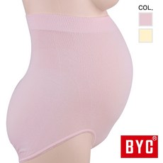 BYC 마터니티 심리스 무봉제 면스판 임산부 산전 팬티(BYX0038) 아이앤유샵