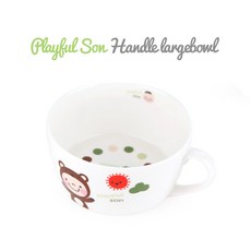 스위트홈 아들 유아손잡이 면기, 혼합 색상, 1개
