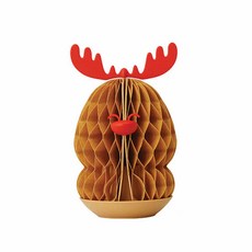 피오지오 동물 가습기 럭키루돌프 자연기화식 천연가습기, 1개