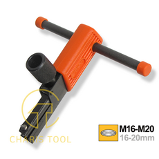 NES 내부 나사산 재생공구 NES23 M16-M20(16-20mm) 너트 재생 파이프 나사 재생기 야마 복구 탭 엔이에스 카리스툴