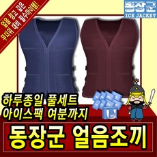동장군얼음조끼