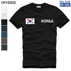 [CTS-RT36]KOREA2나염라운드반팔티