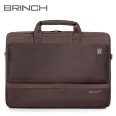 BRINCH 노트북가방 BW-203, 브라운, 17in