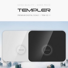 템플러 체중계 (TEM-SC-1) (택1) 저울 체중계 몸무게 체중 디지털체중계, 화이트, 화이트