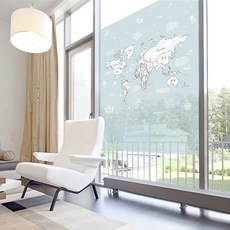 노아데코세계지도