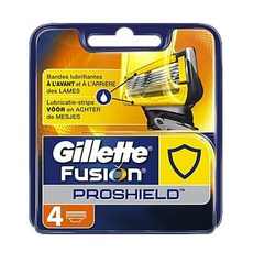 Gillette 질레트 프로쉴드 옐로우 면도날 4입, 질레트프로쉴드옐로우면도날4입