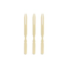 팩스타 대나무 두발 포크 10cm, 1개, 1000개입