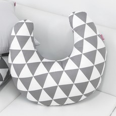 이블랑 순면 바디필로우 U자(솜포함), 마운틴 그레이