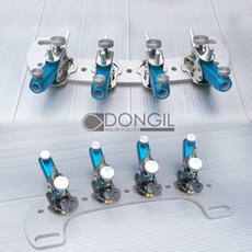 동일레저 [연낚시][C]동일레저 나이스 받침틀 4단, 블루