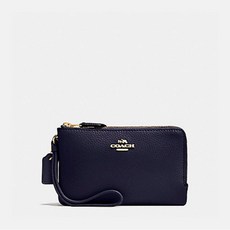 코치 [HAPPYNY] COACH_ 87590 더블 코너 짚 위슬렛 (MIDNIGHT)
